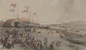 Hastings Races alkotó: George Bryant Campion