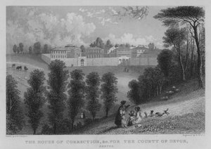 The House of Correction, stb Devon megyében, Exeterben (metszet) alkotó: George Bryant Campion