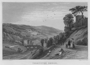 Torrington híd (metszet) alkotó: George Bryant Campion