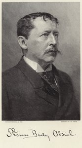 Thomas Bailey Aldrich portréja alkotó: George C. Cox