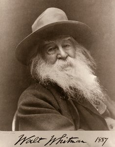 Walt Whitman portréja 1887-ben alkotó: George C. Cox