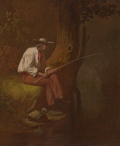 Mississippi halász alkotó: George Caleb Bingham