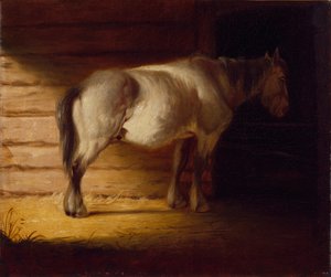 Öreg mezei ló alkotó: George Caleb Bingham