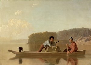 A Trappers Return, 1851