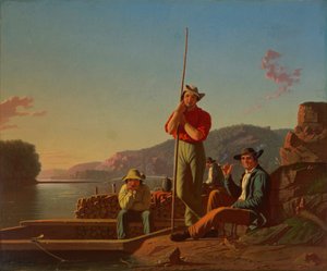 A Fa-csónak alkotó: George Caleb Bingham