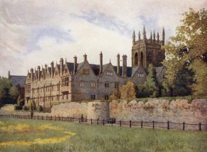 Oxford: Merton College from the Fields