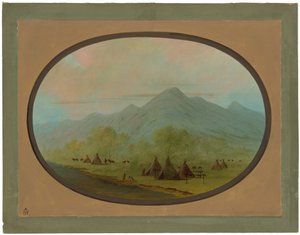 Egy kis varjúfalu alkotó: George Catlin