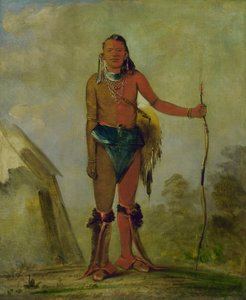 Aih-no-wa, a Tűz, egy Róka Orvostudományi Ember alkotó: George Catlin