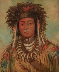Fiúfőnök – Ojibbeway alkotó: George Catlin