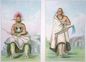 "Buffalo Bull" és "The Big Elk" alkotó: George Catlin
