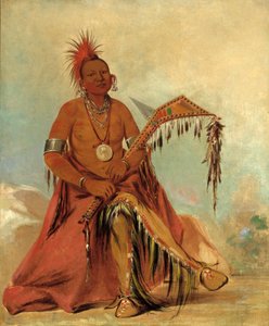 Cler-mónt, a törzs első törzsfőnöke alkotó: George Catlin
