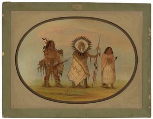 Varjúfőnök, a felesége és egy harcos alkotó: George Catlin