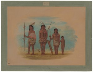 Négy Xingu indián alkotó: George Catlin