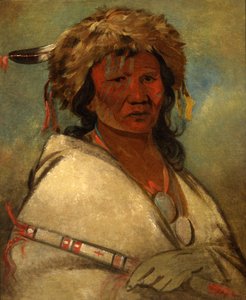 Nagy hős, főnök, 1845. alkotó: George Catlin