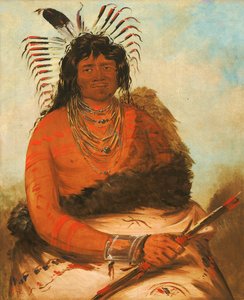 Háh-nee, a Hód, egy harcos alkotó: George Catlin
