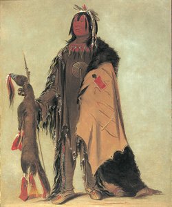 In-ne-ó-cose, Buffalo gyermeke, egy harcos alkotó: George Catlin
