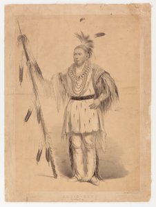 Joc-o-sot, a Sétáló Medve alkotó: George Catlin