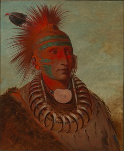 No-ho-mun-ya, Aki nem figyel oda. alkotó: George Catlin
