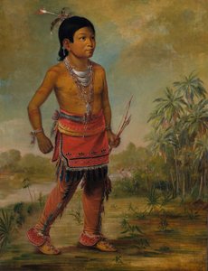 Osceola Nick-a-no-chee, a Boy alkotó: George Catlin