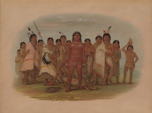 Paint Me – Apachee, 18551869. alkotó: George Catlin