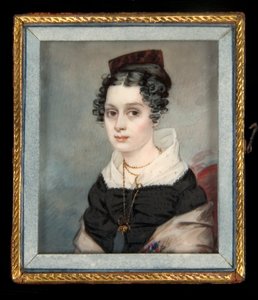 Mary Catlin portréja alkotó: George Catlin