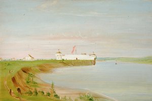 Rock Island, Egyesült Államok Garrison alkotó: George Catlin