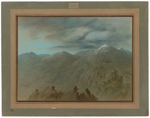 Salmon River hegység alkotó: George Catlin