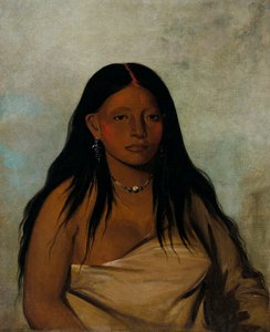 Shé-de-ah, Wild Sage, a Wichita Woman alkotó: George Catlin