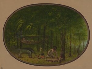 A nagy hangyafaló, 18541869. alkotó: George Catlin