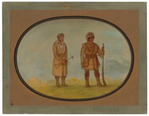 Két Cherokee Chief alkotó: George Catlin