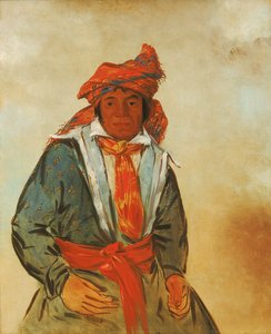 Wat-al-le-go, Bátornak, alkotó: George Catlin