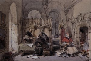 A Monks Könyvtár alkotó: George Cattermole