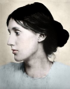 Virginia WOOLF angol írónő portréja