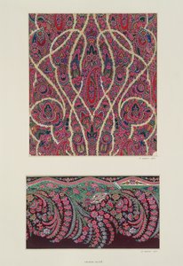 Fabric Designs for Paisley kendő, 1871 körül