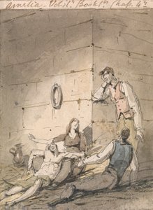 Illusztráció Fielding Ameliájához alkotó: George Chinnery