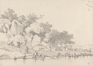 Lap House, Belső kikötő, Makaó alkotó: George Chinnery