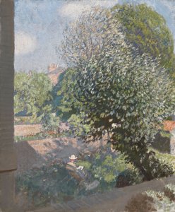 Egy árnyas sarok alkotó: George Clausen