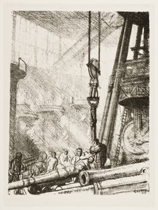 Egy belső cső felemelése alkotó: George Clausen