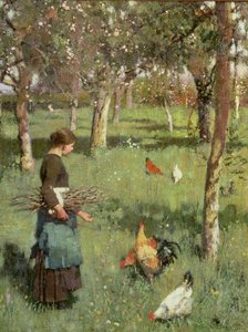 tavasz alkotó: George Clausen