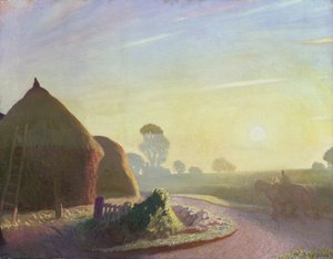 Napfelkelte szeptemberben alkotó: George Clausen