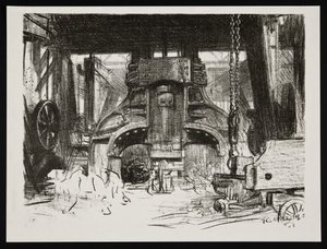 A nagy kalapács alkotó: George Clausen