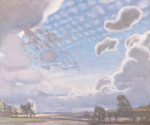 A vihar elmúlása alkotó: George Clausen
