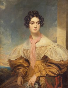 Lady Georgiana Clinton portréja (olaj, vászon)