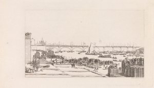 A Waterloo híd megnyitása alkotó: George Cooke