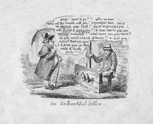 Egy hálátlan ember, 1829 alkotó: George Cruikshank