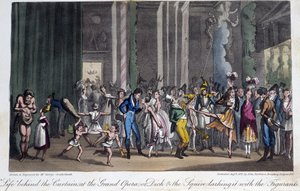 Az Opera kulisszái mögött – David Carey „Life in Paris” című filmjében, London alkotó: George Cruikshank