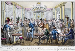 Café des Milles hasábjain – David Carey „Life in Paris” című könyvében, London alkotó: George Cruikshank