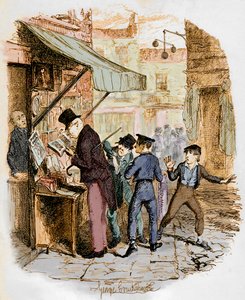 Charles Dickens: Twist Olivér kalandjai alkotó: George Cruikshank