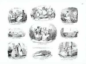 Kényelem (gravírozás) alkotó: George Cruikshank