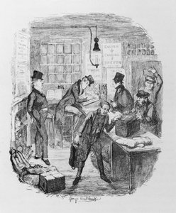 Early Coaches, 1836 körül (metszet) alkotó: George Cruikshank